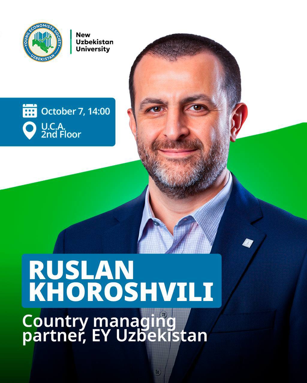 Open Lecture – Ruslan Khoroshvili, EY Uzbekistan